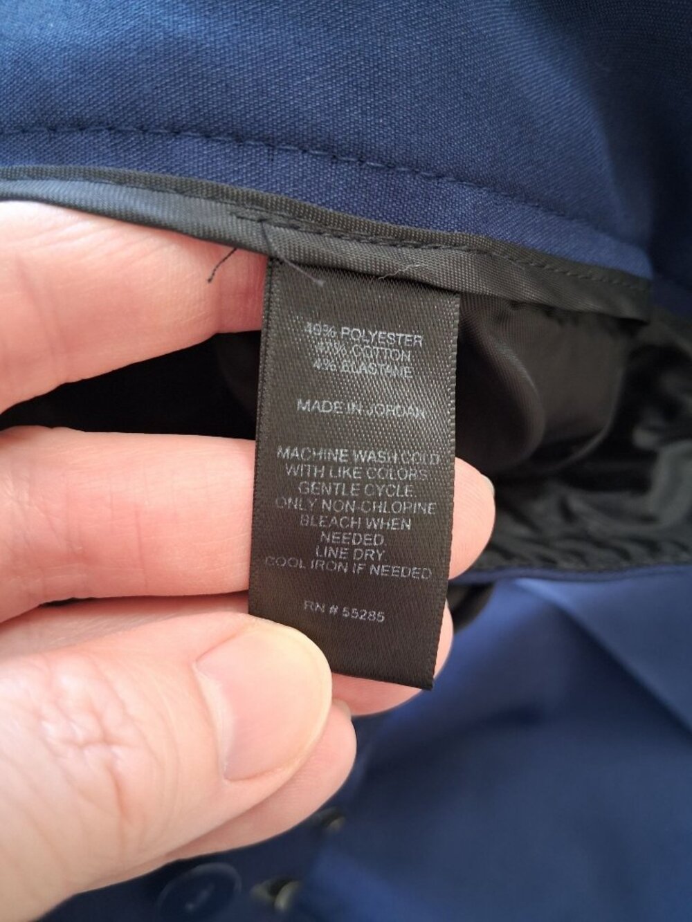Express Columnist 8R Blue Pants Size 8R - Picture 5 of 8